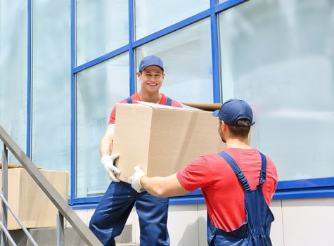 SSL encryption protecting a removal van checkout process