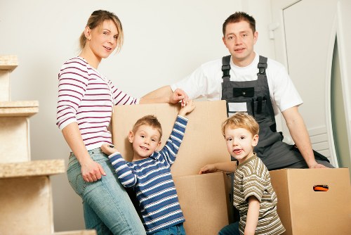 Removals van ready for a same day move in Swiss Cottage