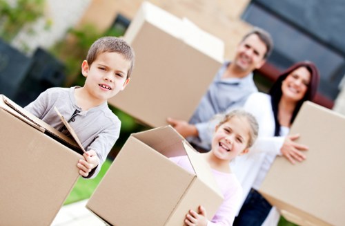 Responsible recycling and reuse items prepared for collection by Removal Van Swiss Cottage