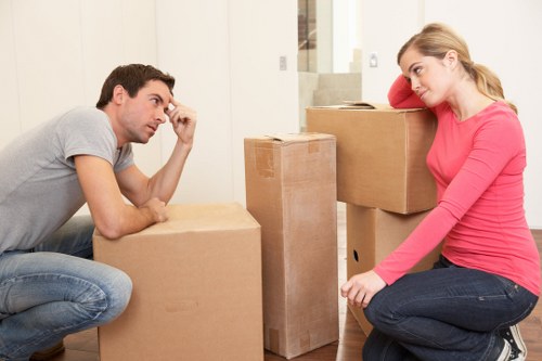 Packing and loading support for a Swiss Cottage move