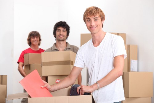 Packing and transport service for a Swiss Cottage relocation